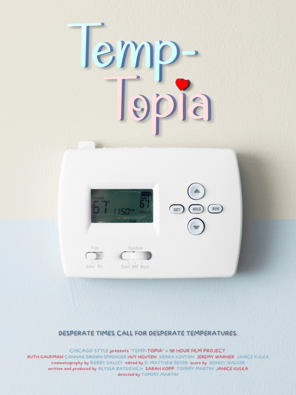Filmposter for Temp-Topia